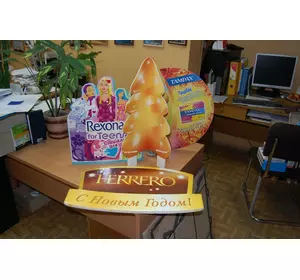 Рекламные стойки из гофрокартона от производителя Рекламные стойки из гофрокартона от производителя