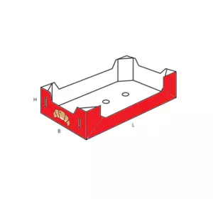 Кондитерские лотки из гофрокартона Кондитерские лотки из гофрокартона