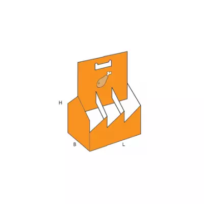 Упаковка картонная для бакалеи